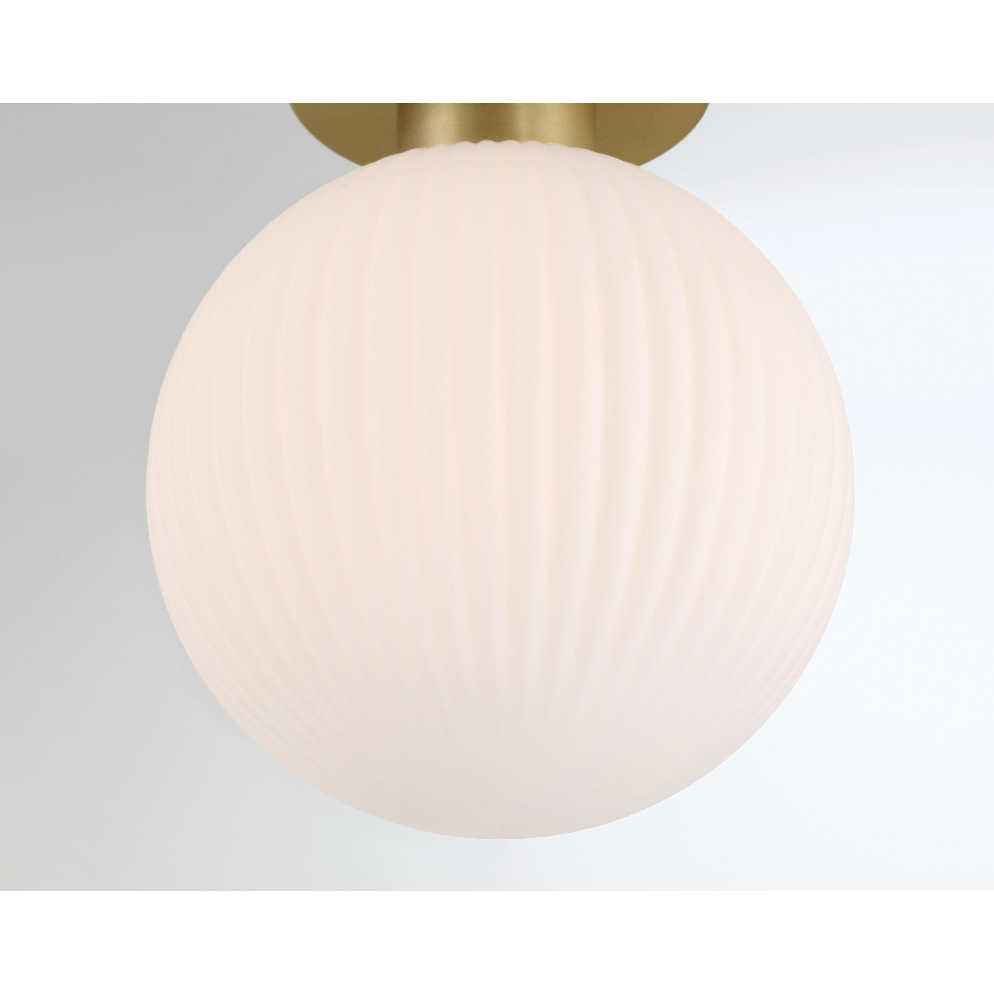 Fenton 1 Light 10 inch Legacy Brass Flush Mount Ceiling Light