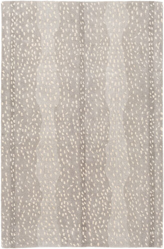Gazelle 36 X 24 inch Gray Rug in 2 x 3, Rectangle