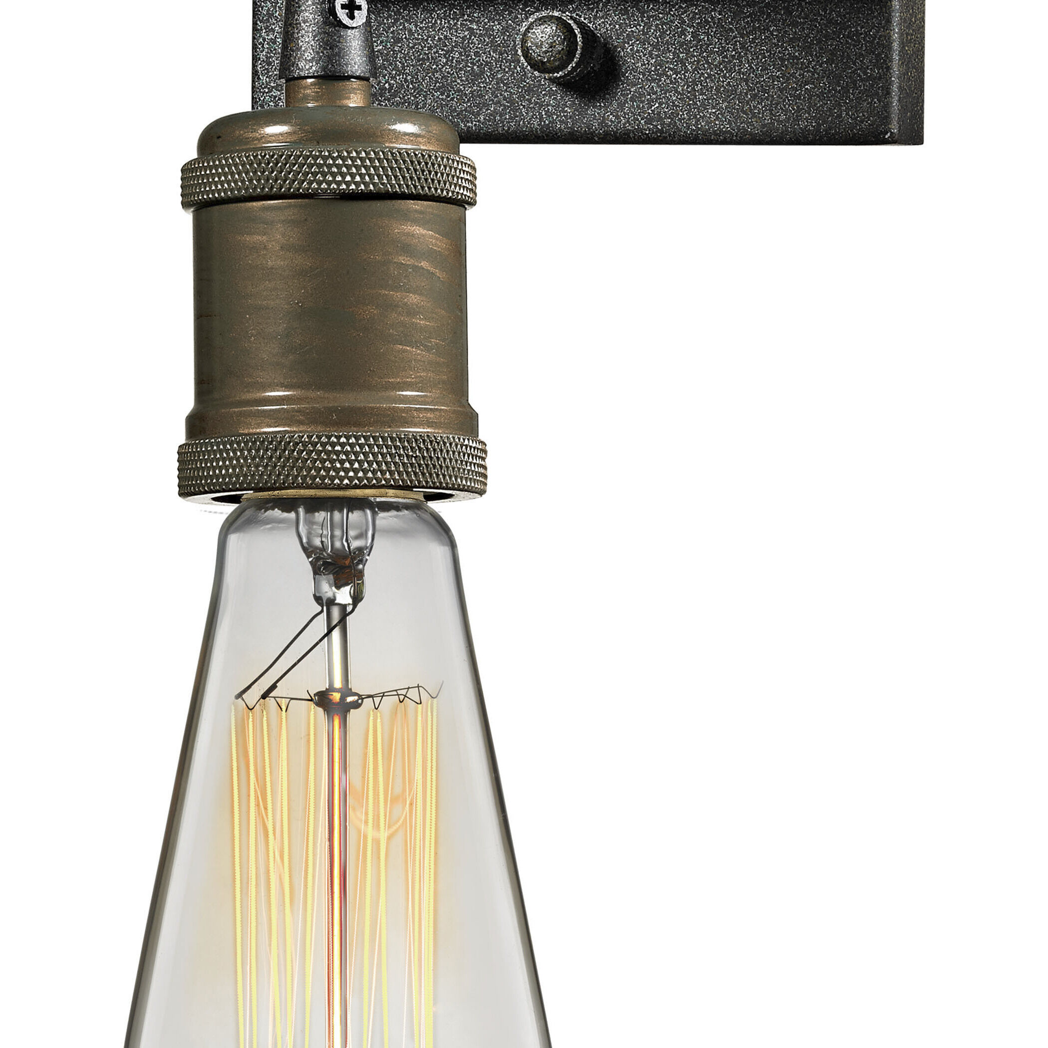 Jonas 1 Light 5 inch Multi Tone Weathered Sconce Wall Light