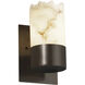LumenAria LED 5 inch Dark Bronze Wall Sconce Wall Light in 700 Lm LED, Cylinder with Flat Rim, Dakota