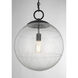 Cabot 1 Light 16 inch Matte Black Pendant Ceiling Light