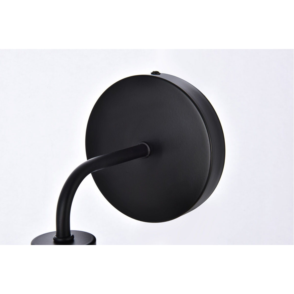 Hanson 1 Light 9 inch Black Bath Sconce Wall Light