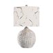 Piper's Harbor 21.5 inch 60 watt Whitewash and Seagull Table Lamp Portable Light