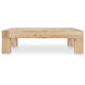 Evander 60 X 32 inch Natural Coffee Table, Rectangle