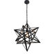 Nocturne 1 Light 24 inch Black Pendant Ceiling Light