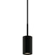 GX15 LED 2.8 inch Black Pendant Ceiling Light