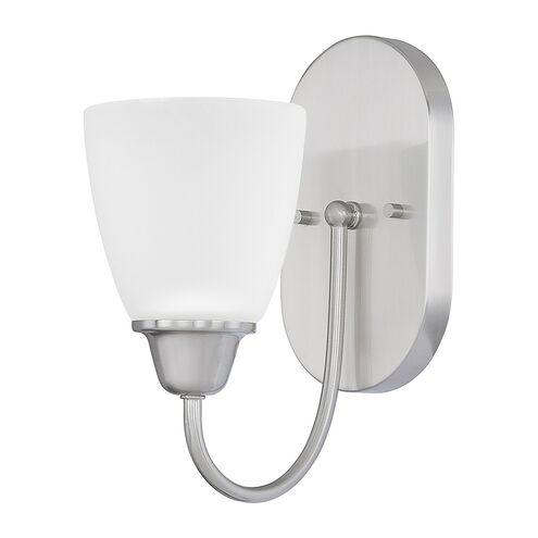 Trenton 1 Light 5 inch Brushed Nickel Sconce Wall Light