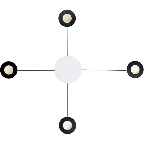 Orbital LED 23 inch Black/White ADA Wall Sconce Wall Light