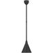 Thomas O'Brien Academy Barn Light LED 9 inch Matte Black Conical Savannah Pendant