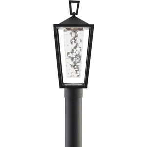 Manchester LED 17.62 inch Black Outdoor Post Light in 3500K, dweLED