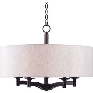 Rutherford 5 Light 24 inch Oil Rubbed Bronze Pendant Ceiling Light
