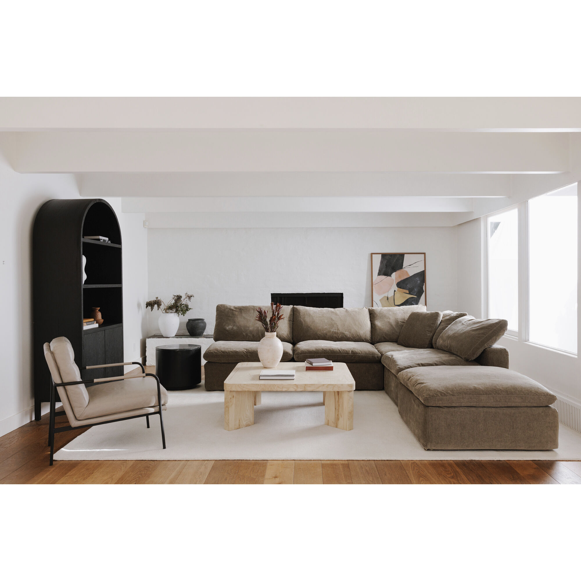 Terra Desert Sage Slipper Chair