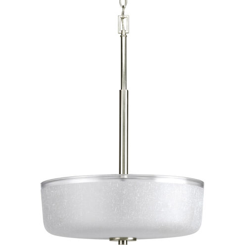 Lyndon 3 Light 18 inch Brushed Nickel Hall & Foyer Ceiling Light