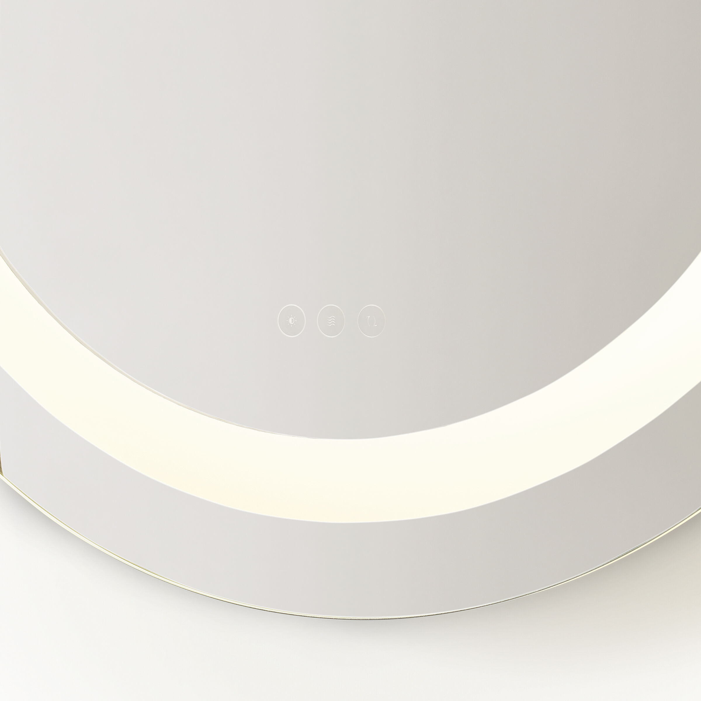 Mera 30 X 30 inch Might Bright White LED Wall Mirror