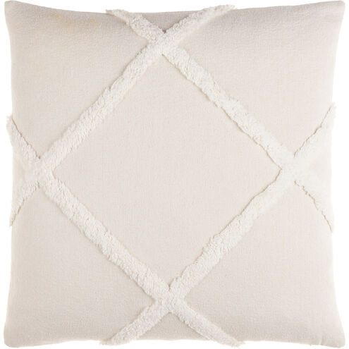 Sarah 20 inch Cream Pillow Kit