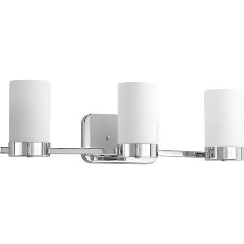 Elevate 3 Light 25 inch Polished Chrome Bath Vanity Wall Light, Design Series