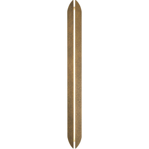 Inntra 1 Light 60 inch Brass Outdoor Wall Sconce