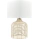 Crawford Cove 26 inch 150 watt Bleached Table Lamp Portable Light