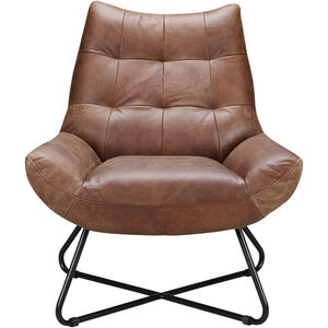 Graduate Brown Lounge Chair in Cappuccino