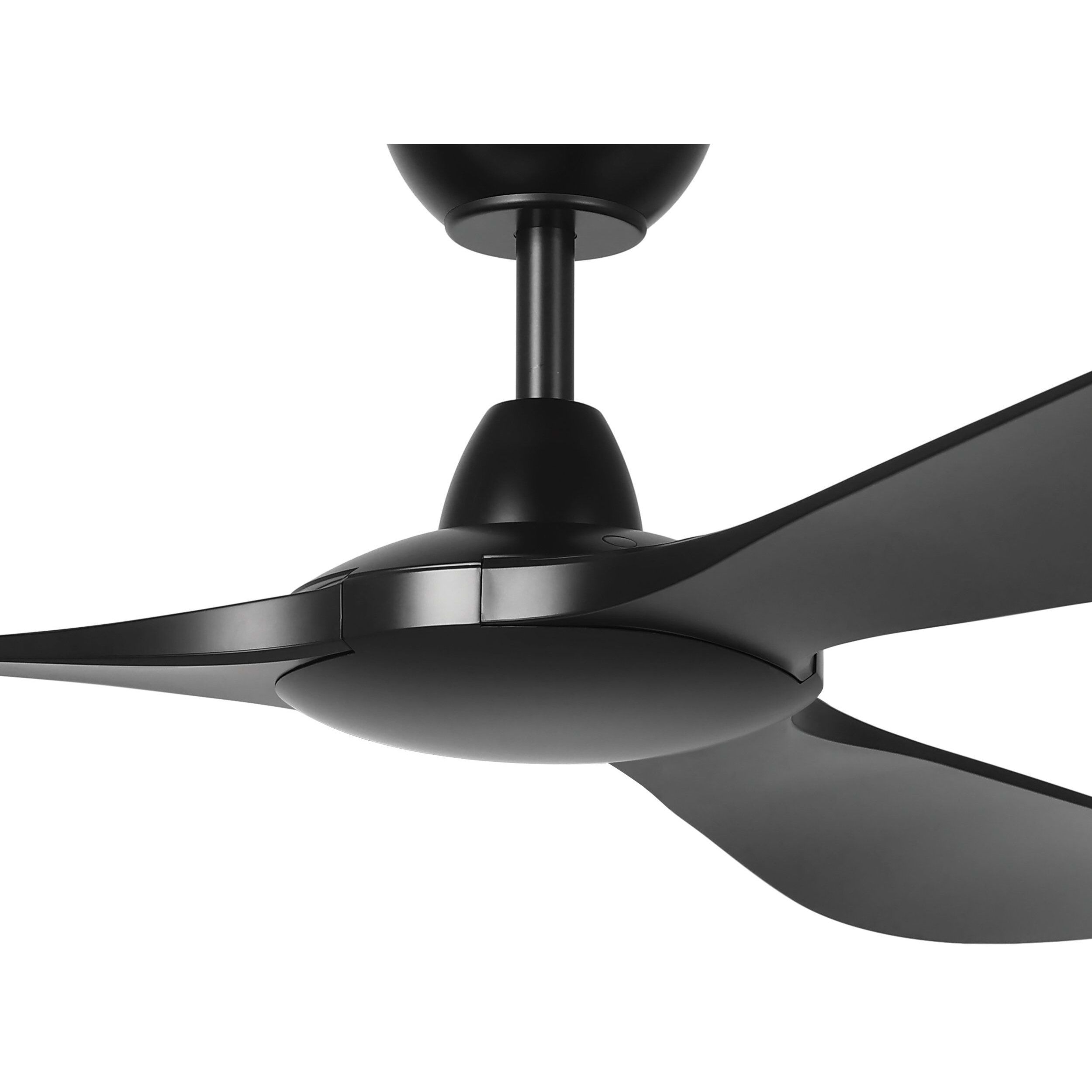 Mission Bay 72 inch Black Outdoor Ceiling Fan