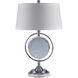 Springdale 25 inch 100.00 watt Chrome Table Lamp Portable Light
