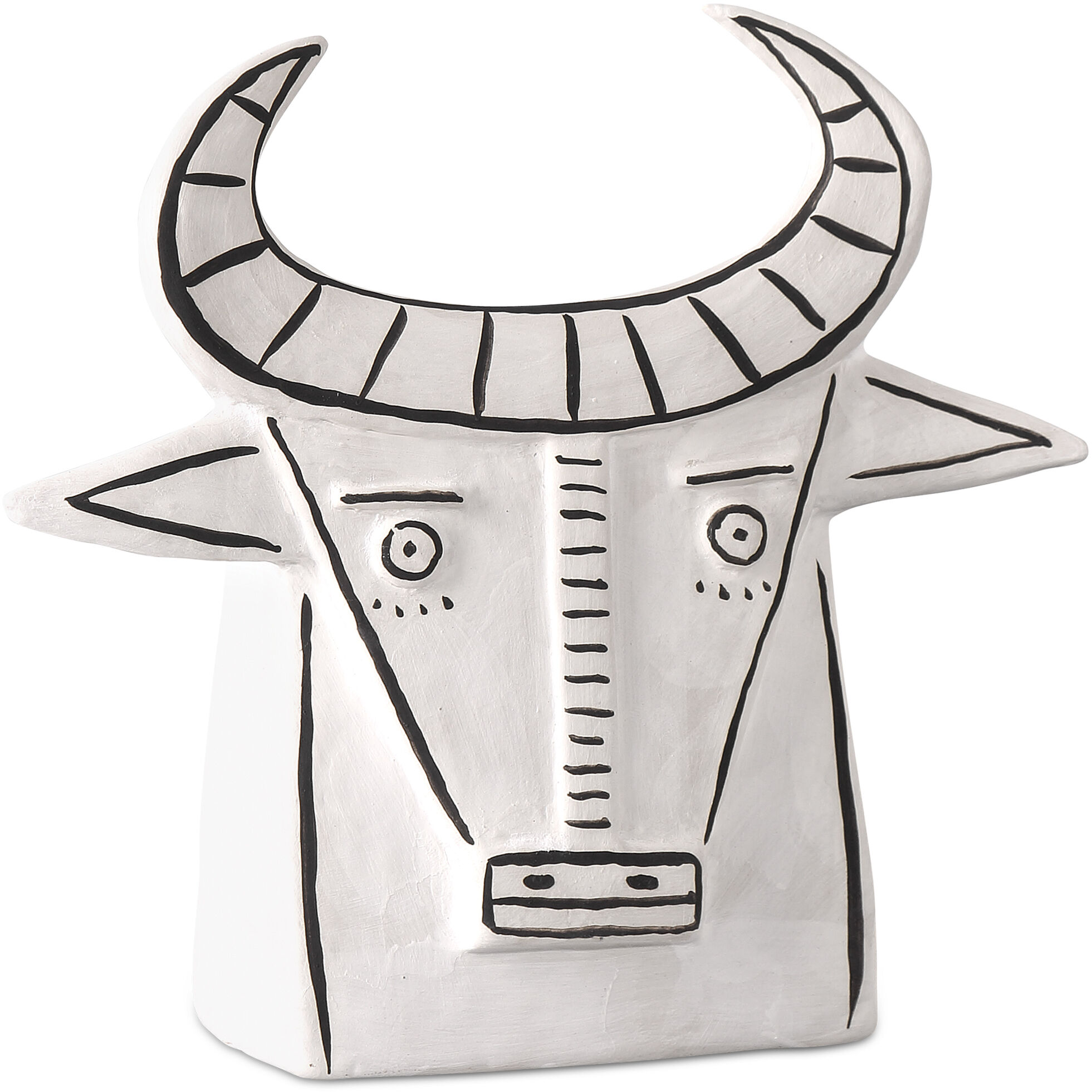 Frank the Bull 11 X 11 inch Sculpture