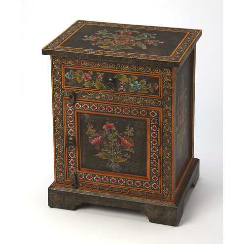 Bihar Hand Painted Artifacts Chest/Cabinet