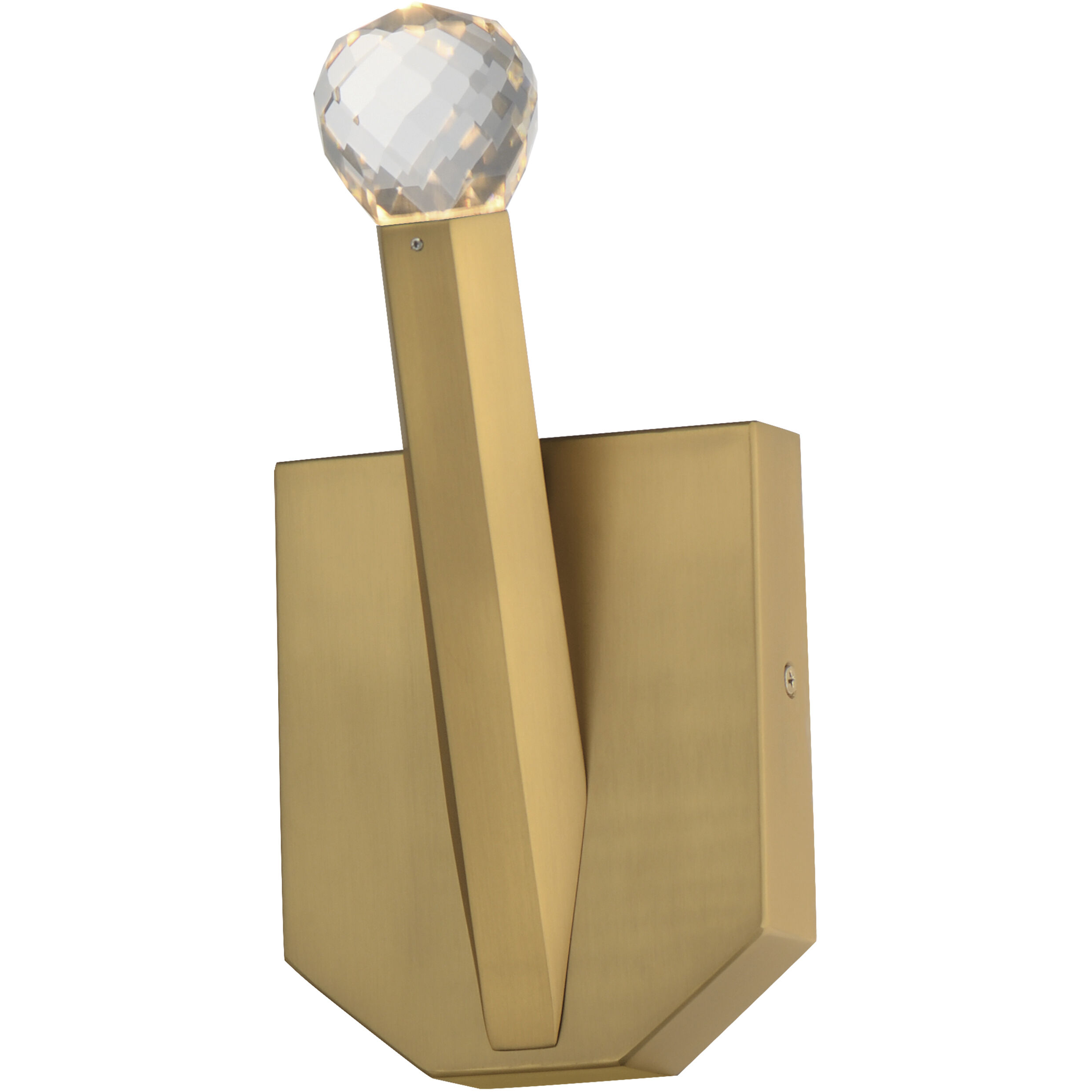 Allumettes LED 5 inch Gold ADA Wall Sconce Wall Light