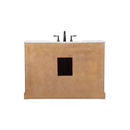 Franklin 48 X 22 X 35 inch Driftwood Bathroom Vanity Cabinet