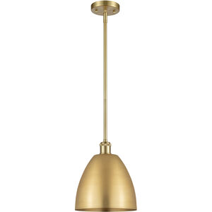 Ballston Dome 1 Light 9 inch Satin Gold Pendant Ceiling Light