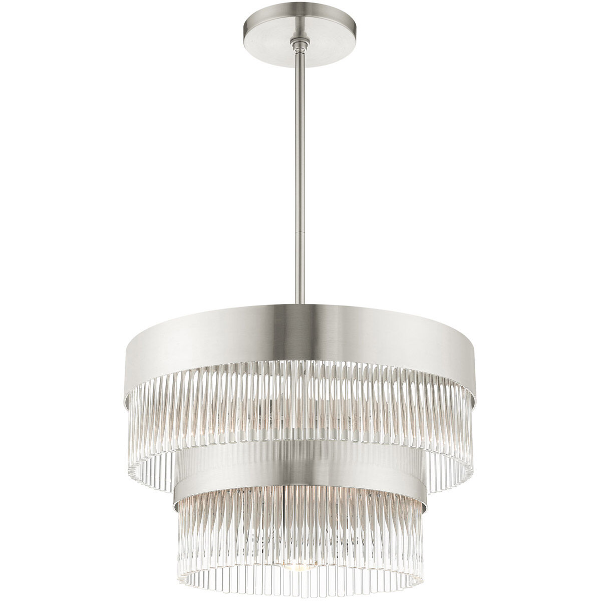 Norwich 5 Light 20 inch Brushed Nickel Chandelier Ceiling Light