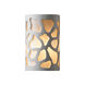 Ambiance 1 Light 7.75 inch Vanilla Gloss ADA Wall Sconce Wall Light