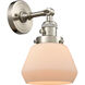 Franklin Restoration Fulton LED 7 inch Brushed Satin Nickel Sconce Wall Light, Franklin Restoration