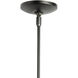 Apparatus 1 Light 4.1 inch Dark Smoke Mini Pendant Ceiling Light