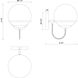 Alora Mood Alba 1 Light 6.5 inch Aged Gold Bath Vanity Light Wall Light