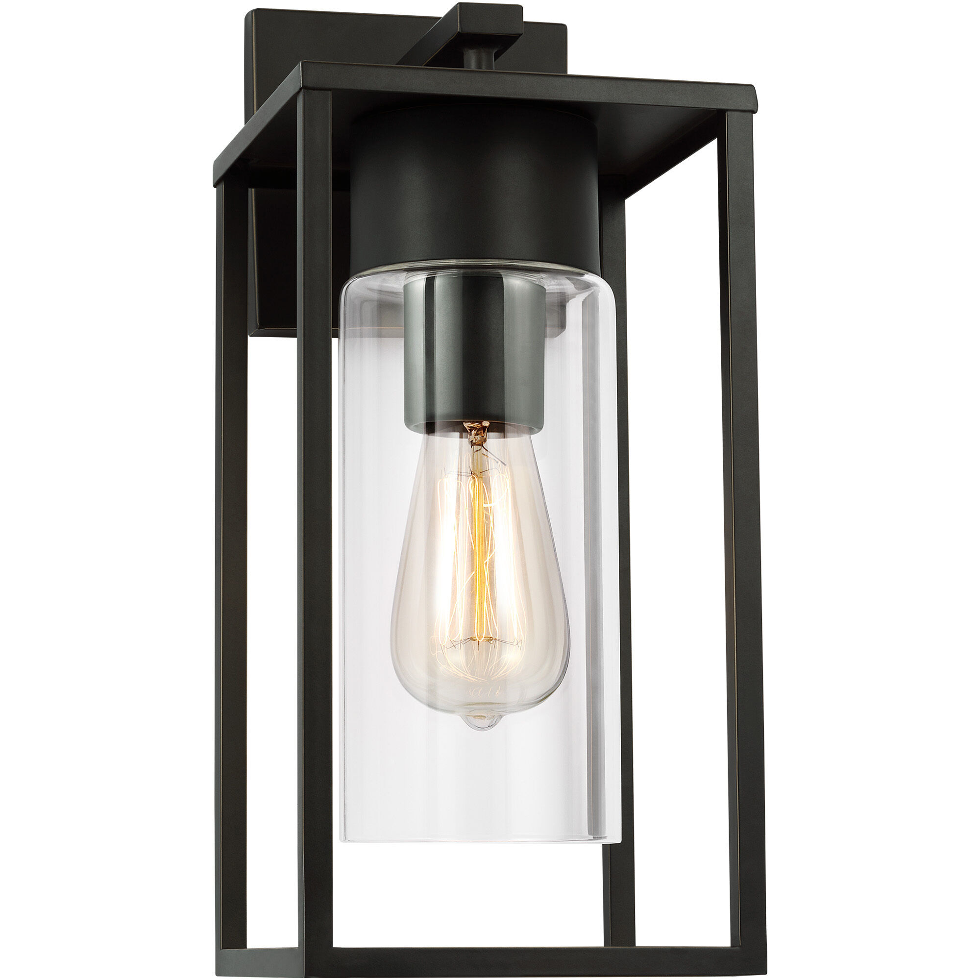 Vado 1 Light 14.63 inch Antique Bronze Outdoor Wall Lantern