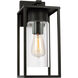 Vado 1 Light 14.63 inch Antique Bronze Outdoor Wall Lantern