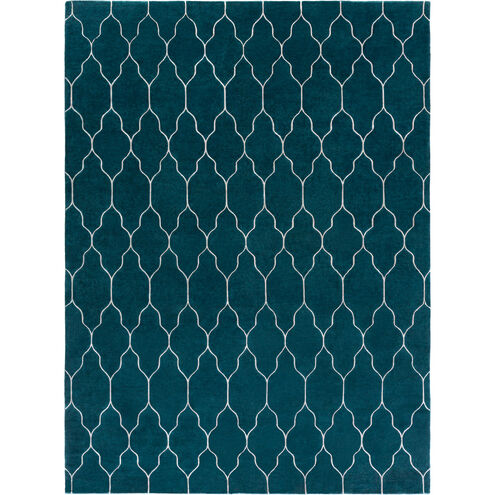 Gates 132 X 96 inch Emerald, Beige Rug