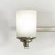 Kemal 4 Light 34 inch Brushed Nickel Wall Bath Fixture Wall Light