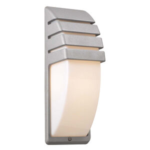 Synchro 1 Light 13.75 inch Silver Outdoor Wall Light