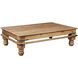 Hargett 60 X 17 inch Reclaimed Pine and Dark Bronze Coffee Table