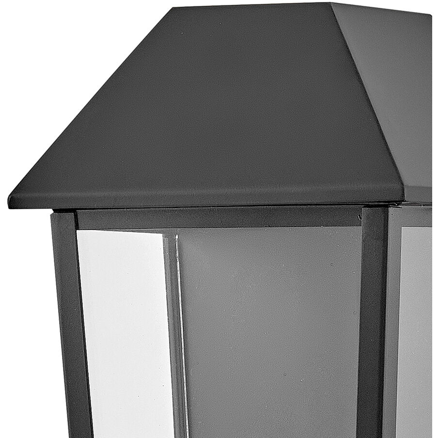 Maclin 1 Light 15.25 inch Black Outdoor Wall Mount