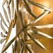 Jardin Wall Sconce Wall Light in Oxidized Gold Leaf
