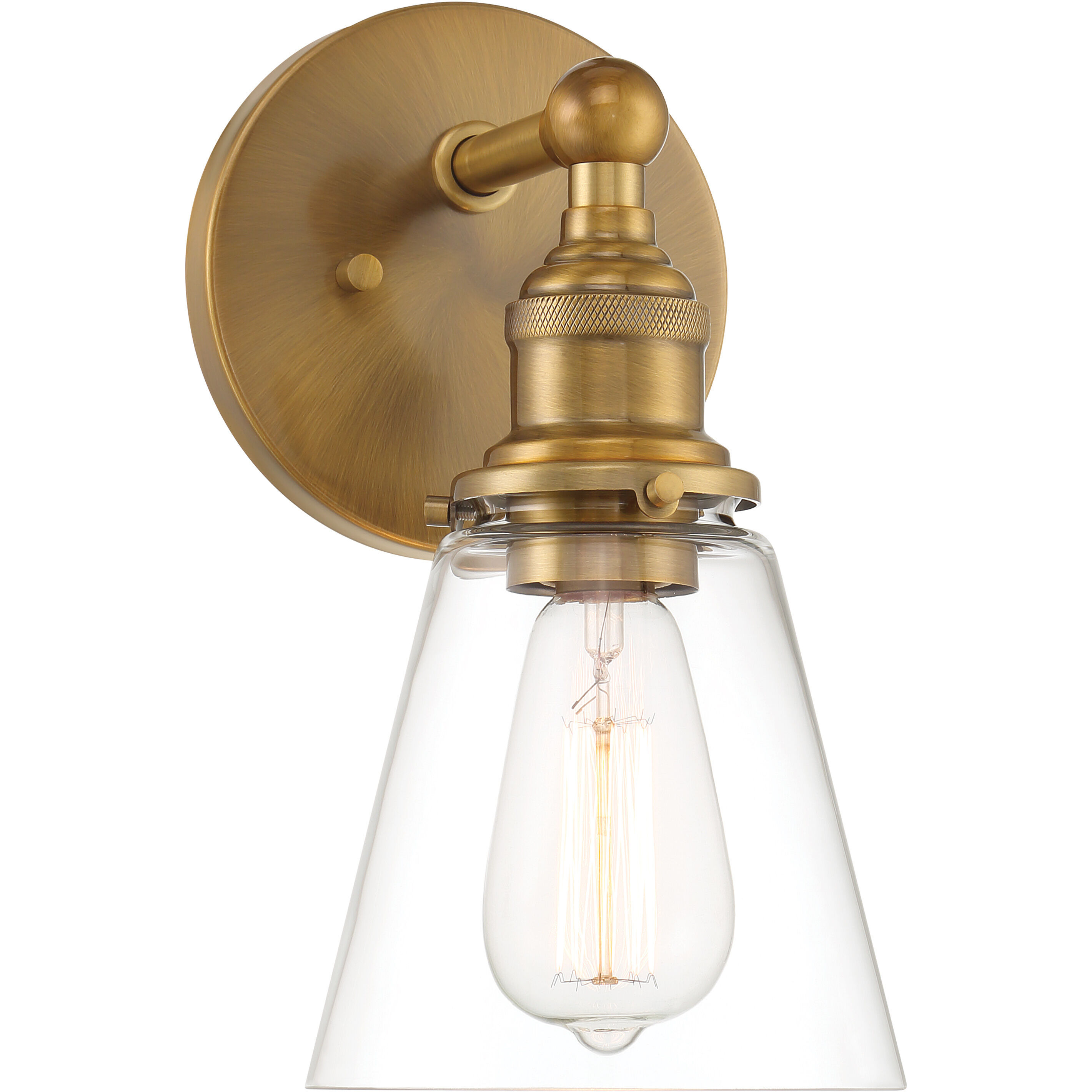 Barwell 1 Light 6 inch Oxidized Aged Brass Wall Sconce Wall Light