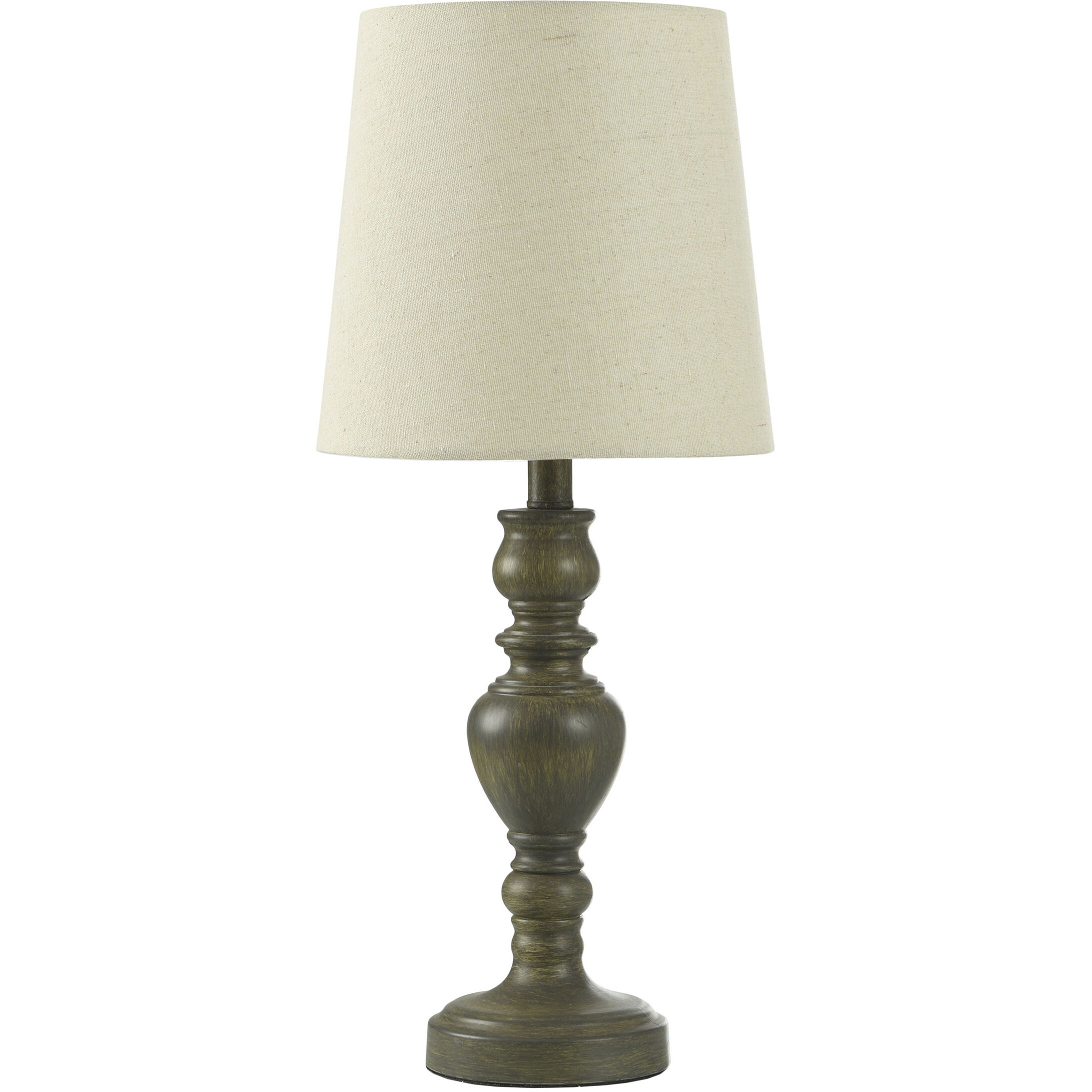 Willow Hollow 22.5 inch 60.00 watt Rustic Walnut and Heathered Oatmeal Table Lamp Portable Light