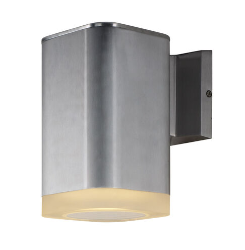 Lightray LED LED 8.25 inch Brushed Aluminum Outdoor Wall Sconce