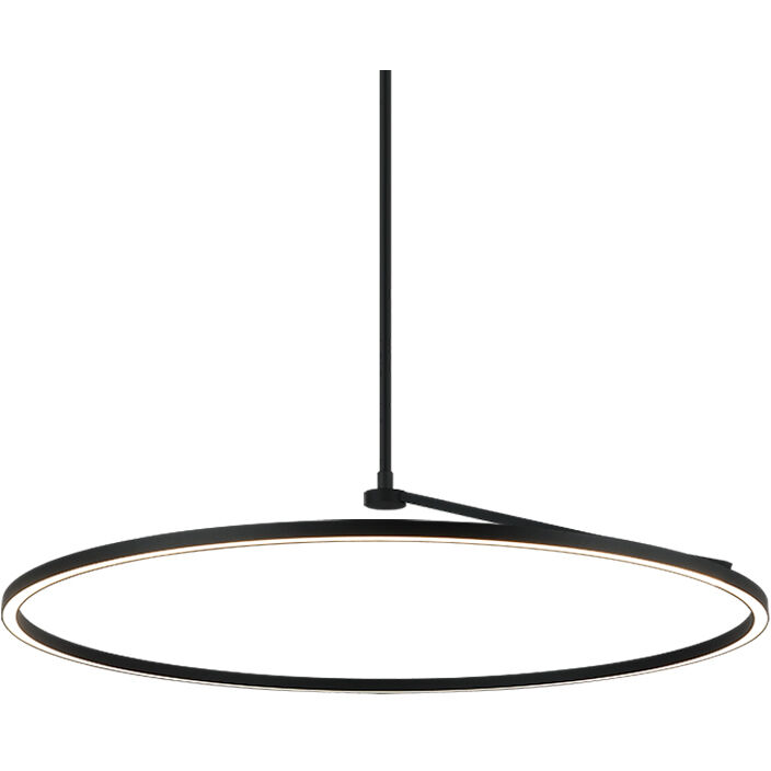 The Trundle LED Matte Black Pendant Ceiling Light