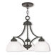 Somerset 3 Light 20 inch English Bronze Dinette Chandelier Ceiling Light