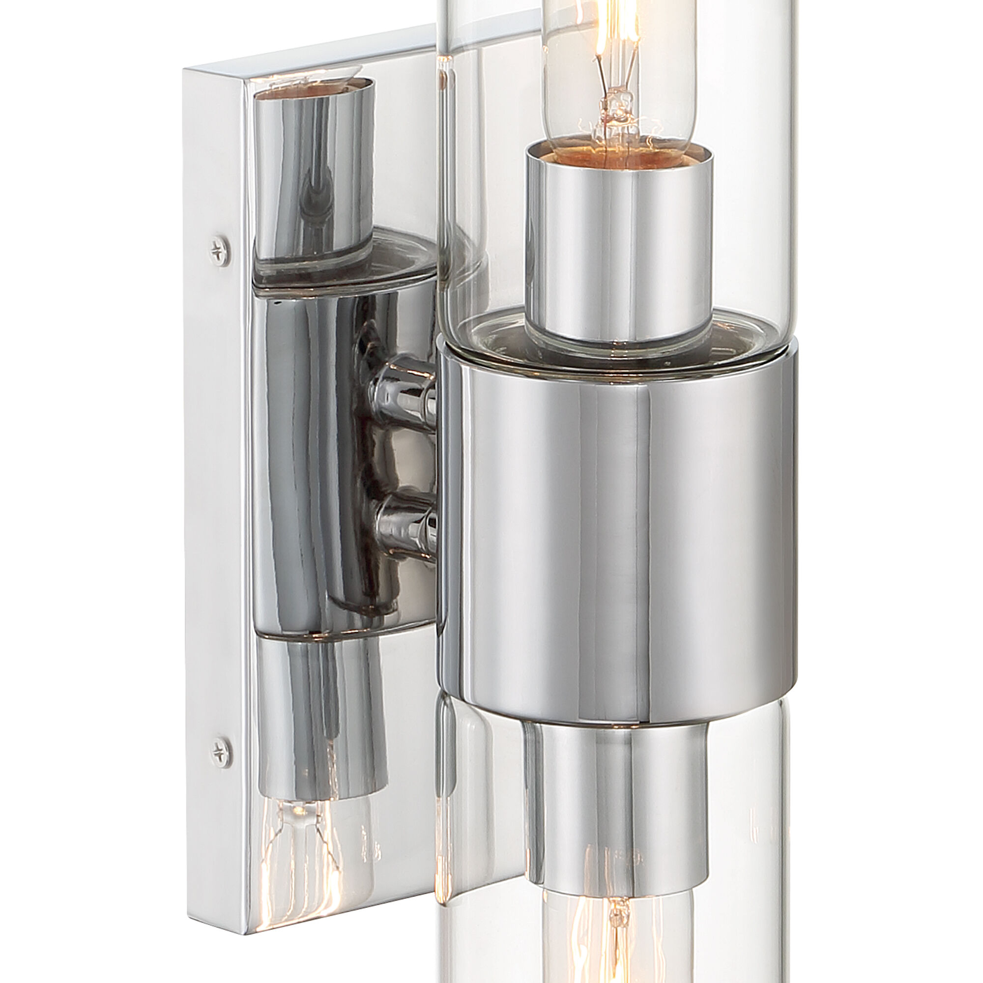 Anton 2 Light 4.5 inch Chrome Wall Sconce Wall Light