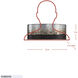 Cannery 2 Light 16 inch Ombre Galvanized Bath Vanity Light Wall Light